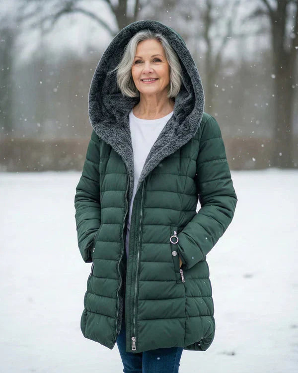 Clair | Geacă puffer cu căptușeală din fleece