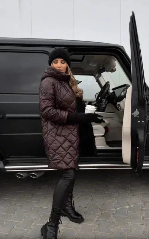 Bogna | Geacă matlasată cu puf și glugă