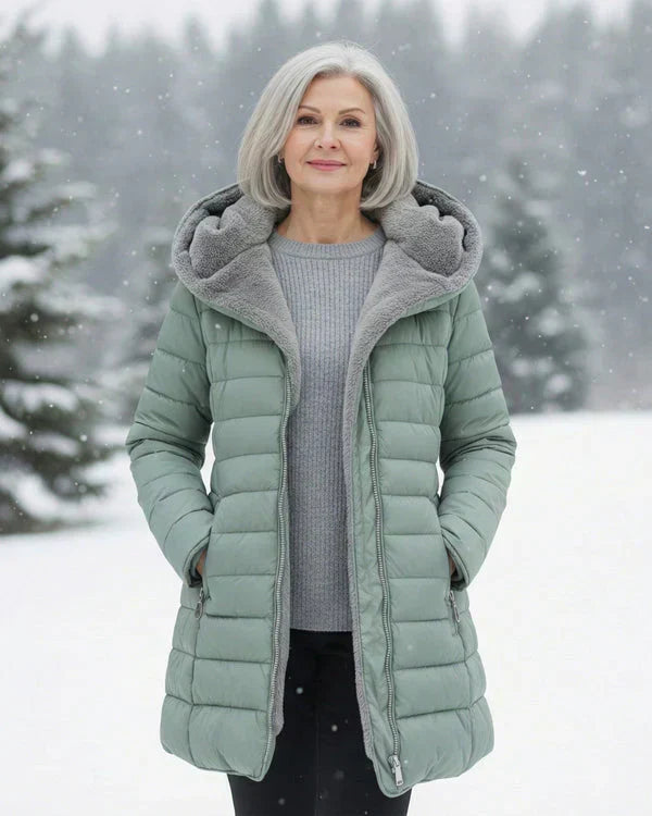 Clair | Geacă puffer cu căptușeală din fleece