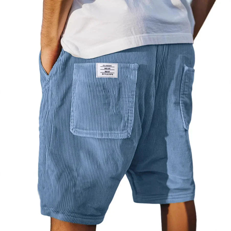 Viktor | Pantaloni scurți eleganți din velur