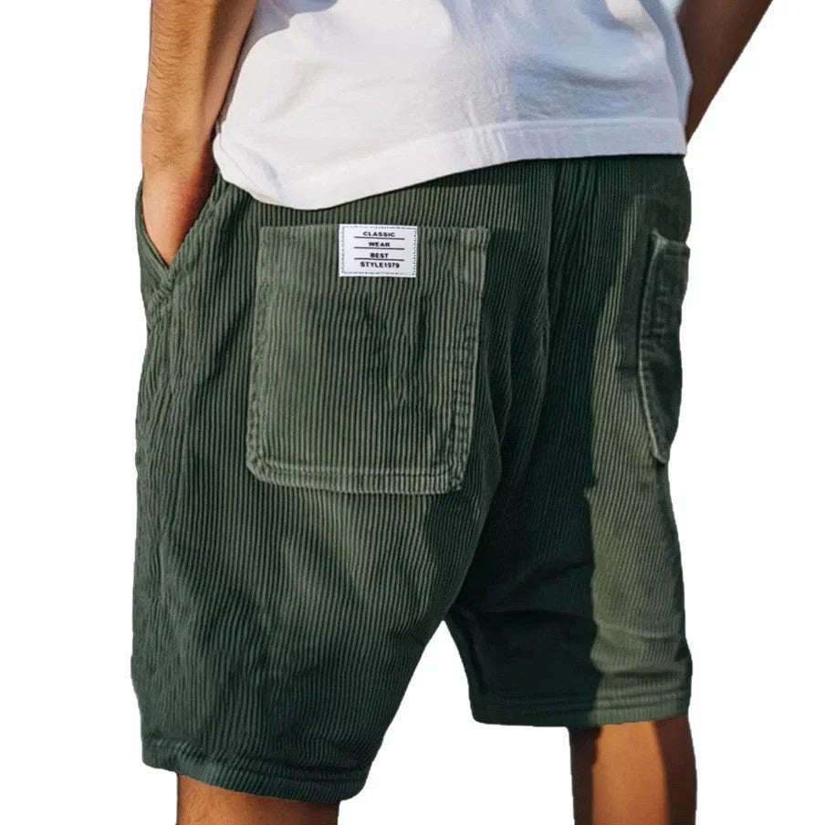 Viktor | Pantaloni scurți eleganți din velur