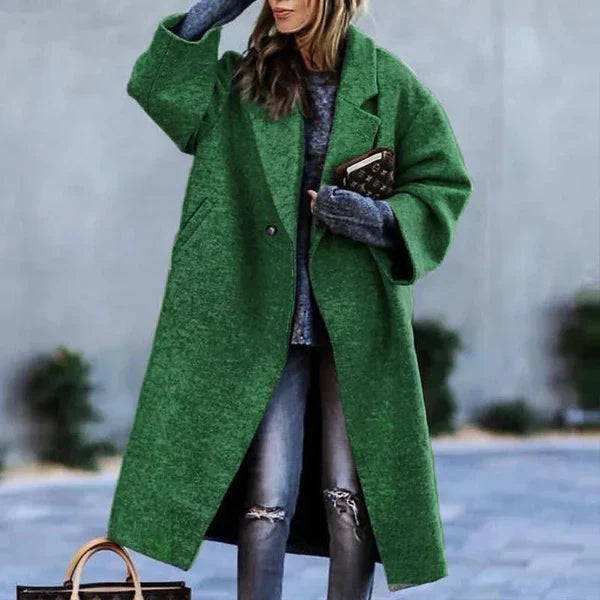 Ninetta | Palton lung stil casual-elegant