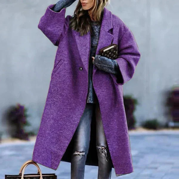 Ninetta | Palton lung stil casual-elegant