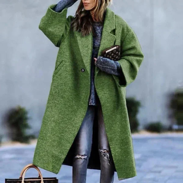 Ninetta | Palton lung stil casual-elegant