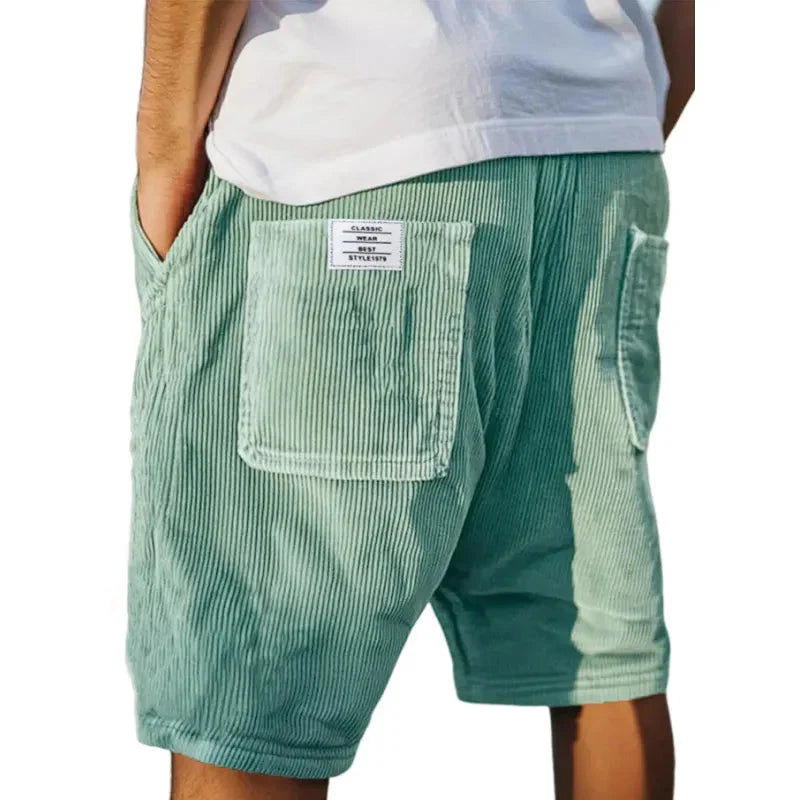 Viktor | Pantaloni scurți eleganți din velur