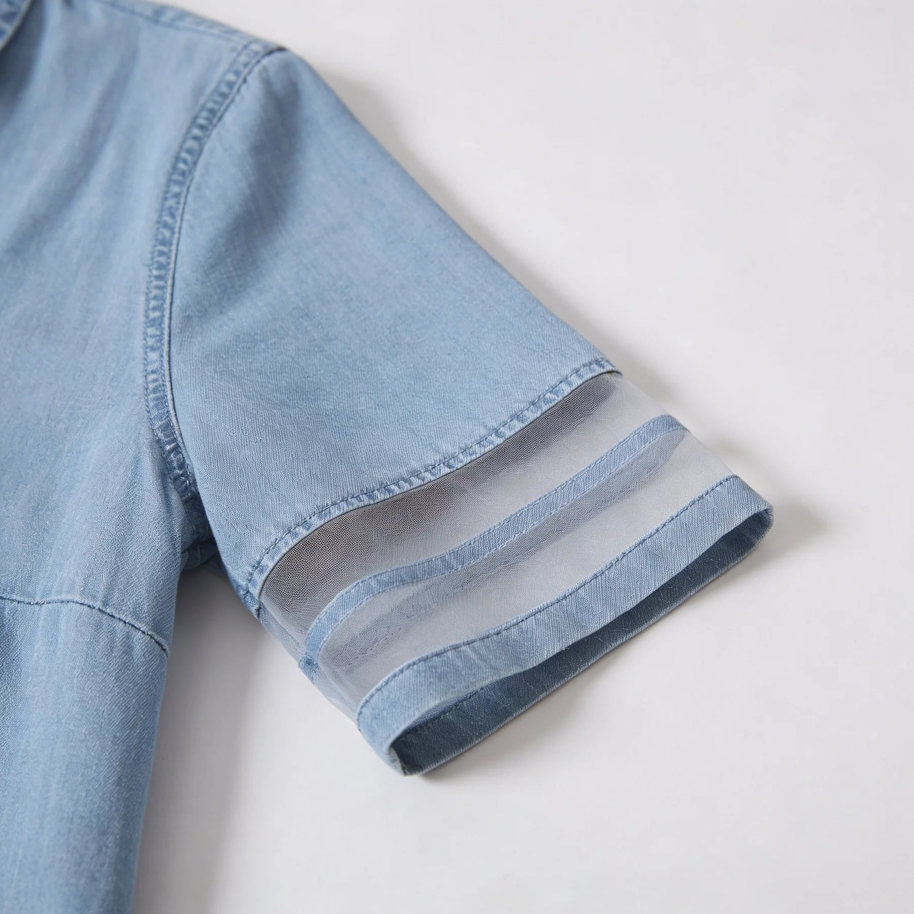 Cristina | Rochie-cămașă din denim