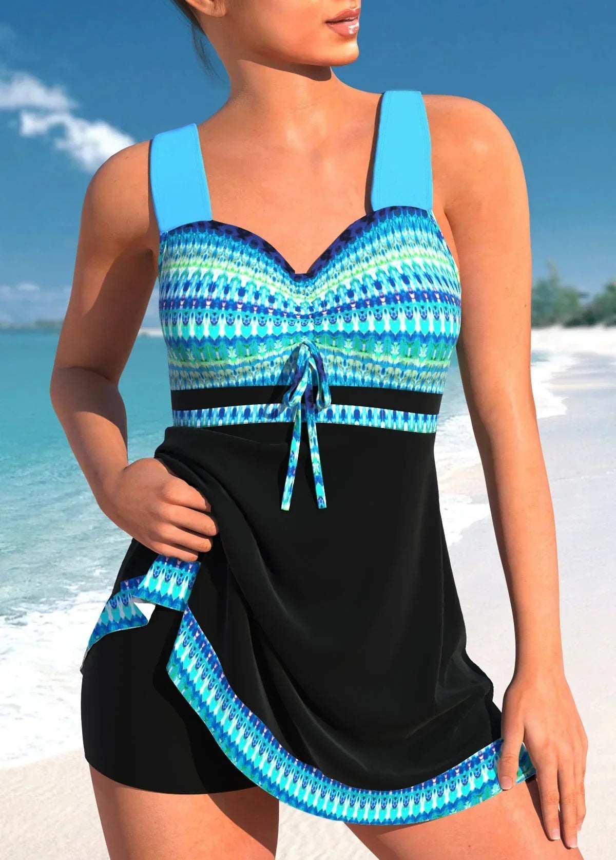 Véronique | Costum de baie elegant cu croială confortabilă