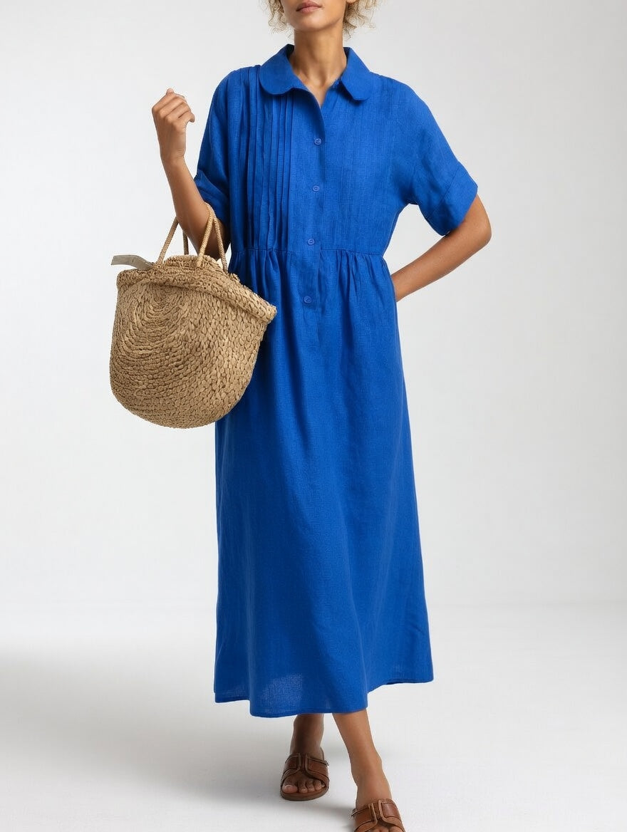 Lysandra | Rochie-cămașă vaporoasă de vară