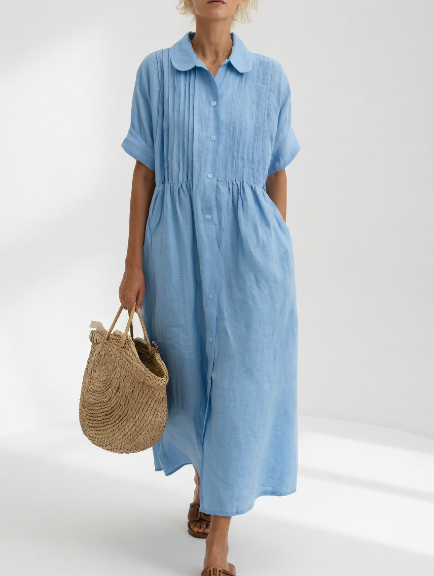 Lysandra | Rochie-cămașă vaporoasă de vară