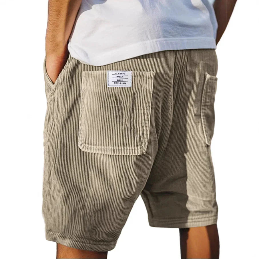 Viktor | Pantaloni scurți eleganți din velur