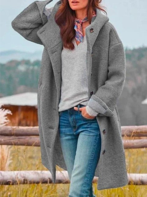 Amélia | Palton lung și elegant de iarnă