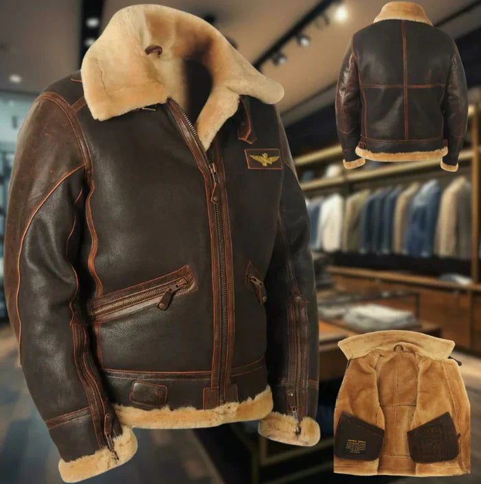 Mason | Jachetă clasică de pilot