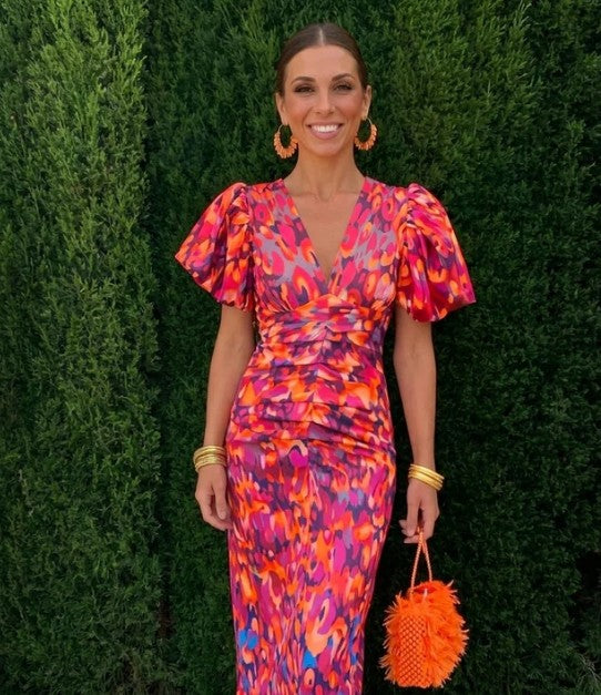 Tiana | Rochie cu mâneci plisate