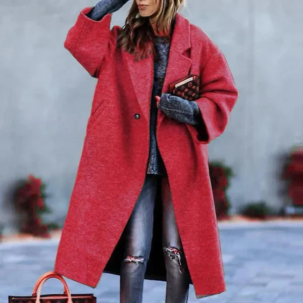 Ninetta | Palton lung stil casual-elegant