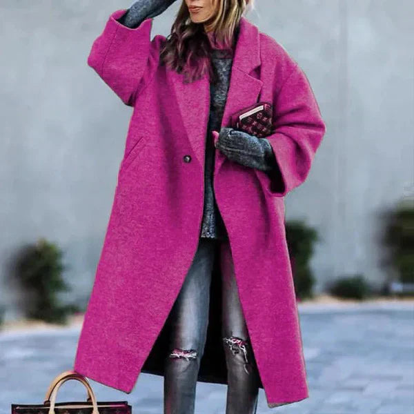 Ninetta | Palton lung stil casual-elegant