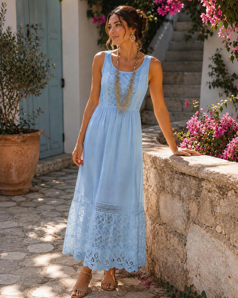 Speranza | Rochie maxi elegantă cu dantelă